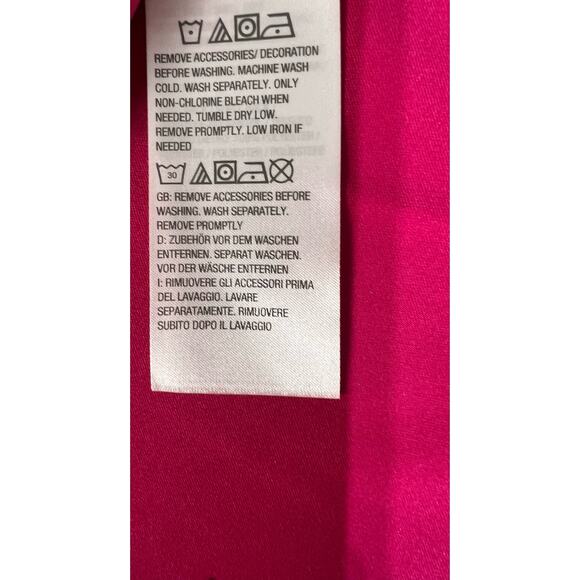 QVC Susan Graver PETITE LK Fusion Double-Breasted Blazer NWT FUSHSIA SIZE LP - Picture 7 of 10